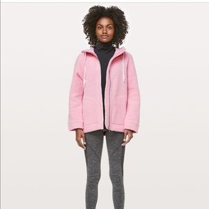 Lululemon so Sherpa hooded jacket 6